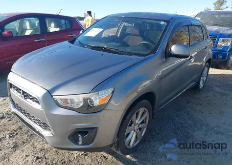 2015 Mitsubishi Outlander Sport Es from USA, damaged, VIN 4A4AP3AUXFE005875